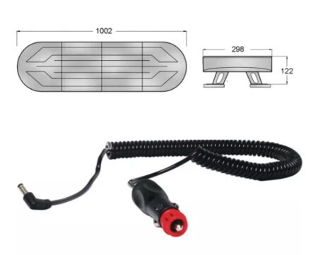 Rampe convoi agricole LED sans fils – Image 2