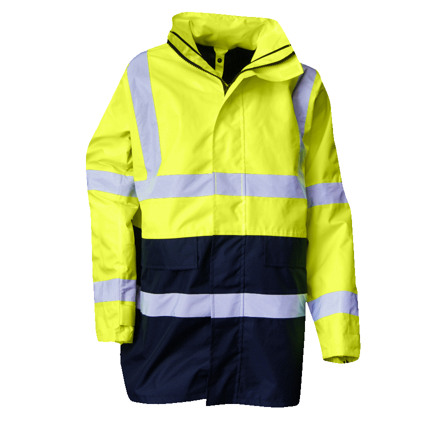 Parka PREVENTION 4 en 1 Jaune Fluo