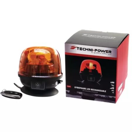 Gyrophare LED Magnétique sans fils (avec télécommande)