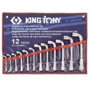 Trousse de clés à pipe 8 à 24mm (12 pièces)