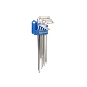 Jeu de clés mâles longues TORX® – 9 pièces
