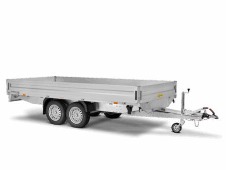 Remorque plateau Kögel HT203116 PTAC 2T