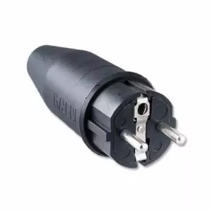 Fiche mâle, 2 pôles 16A 250V