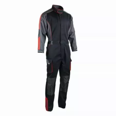 Combinaison FACOM Zip RACER Noir/Rouge