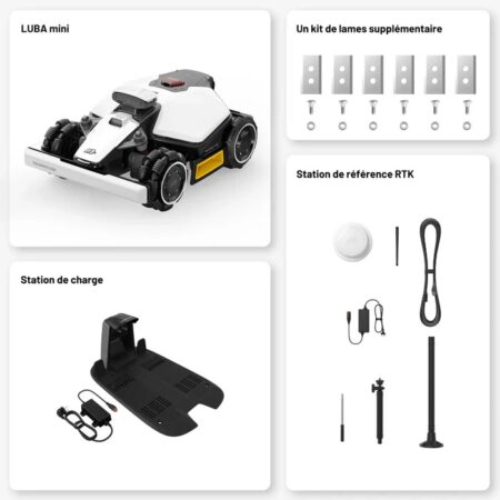 Robot tondeuse Mammotion LUBA MINI AWD 1500m² – Image 3