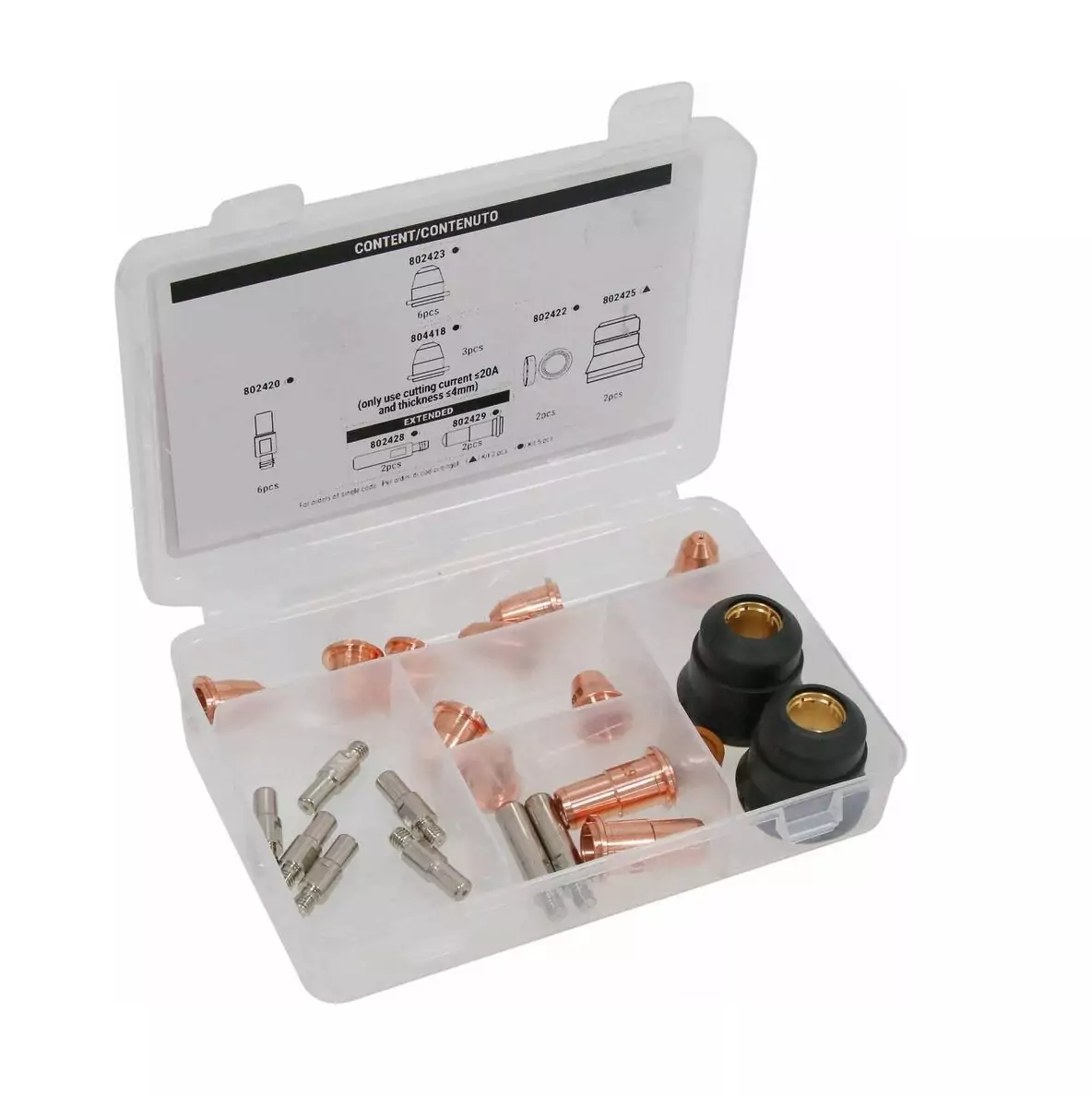 Coffret de consommables pour découpeur SCHNEIDER plasma 40